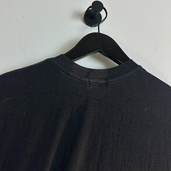 SKIMS Boyfriend T-Shirt in Onyx Black Size Medium - Picture 7 of 7